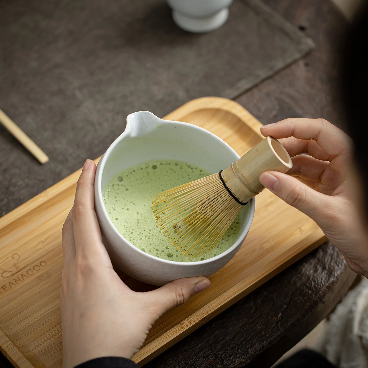 Matcha Ceremony Advanced Matcha Set Dusty White