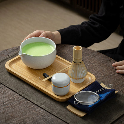 Matcha Ceremony Advanced Matcha Set Dusty White