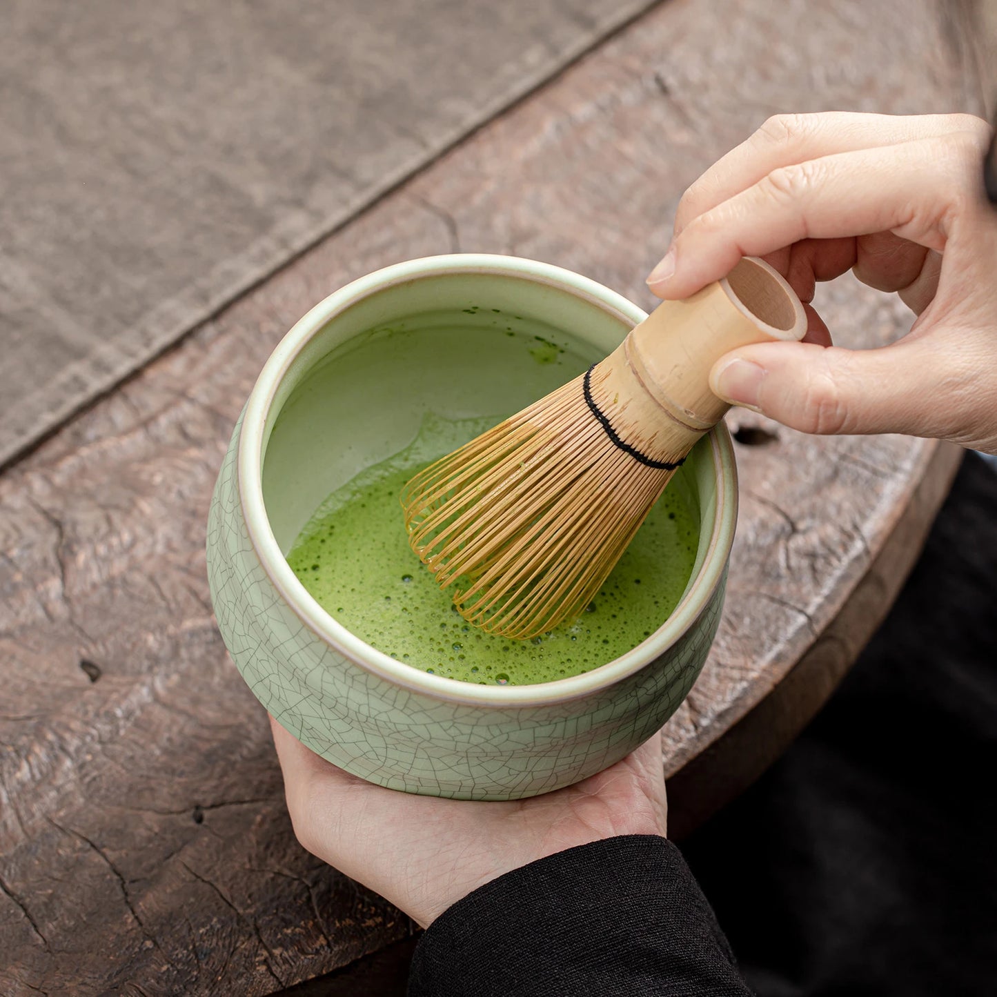 Matcha Ceremony Advenced Matcha Set Green Web