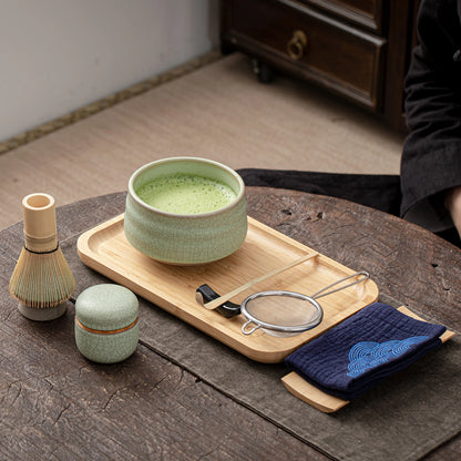 Matcha Ceremony Advenced Matcha Set Green Web