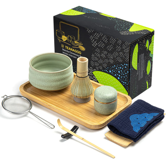 Matcha Ceremony Advenced Matcha Set Green Web