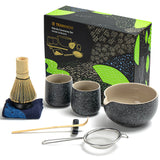 Japanese Matcha Ceremony Set S Series 9pcs/set Obsidian