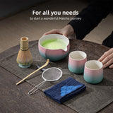 Japanese Matcha Ceremony Set S Series 9pcs/set Bright Color