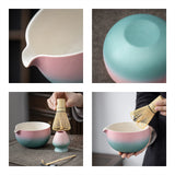 Japanese Matcha Ceremony Set S Series 9pcs/set Bright Color