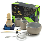 Japanese Matcha Ceremony Set S Series 9pcs/set Dusty