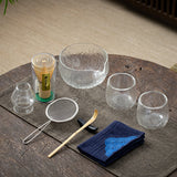 Japanese Matcha Ceremony Set S Series 9pcs/set Transparent