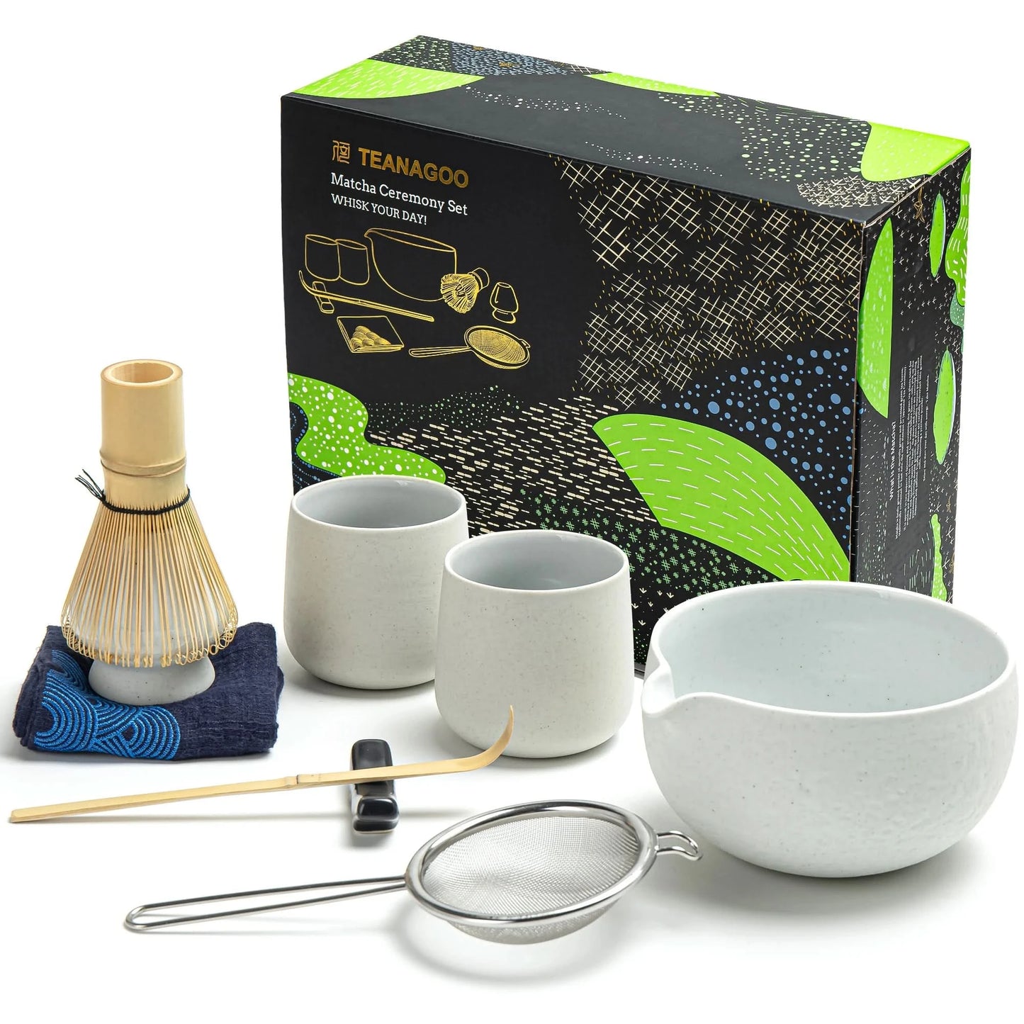 Matcha Set-Sharing Set Dusty White