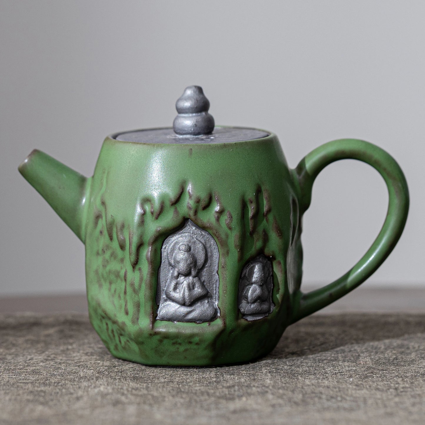 Dunhuang ZEN Tea Pot Bamboo Green 165ml