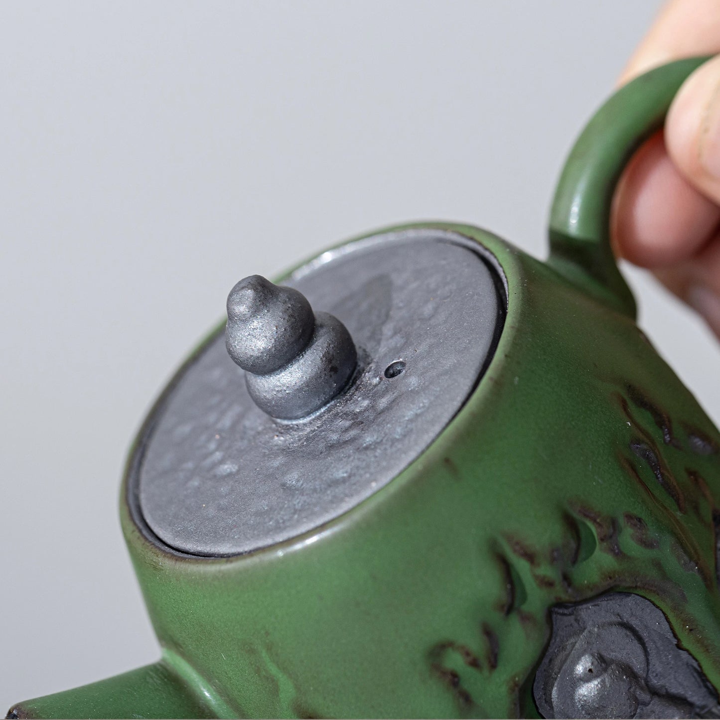 Dunhuang ZEN Tea Pot Bamboo Green 165ml