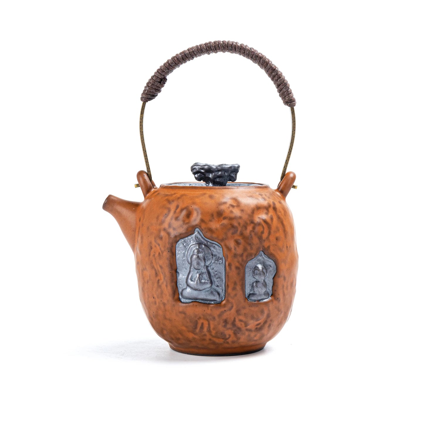 Dunhuang Bridge Handle ZEN Teapot Earth Tone 200ml