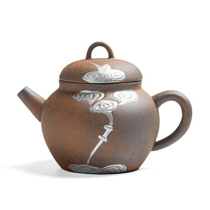 Silver Round Cloud teapot 150ml