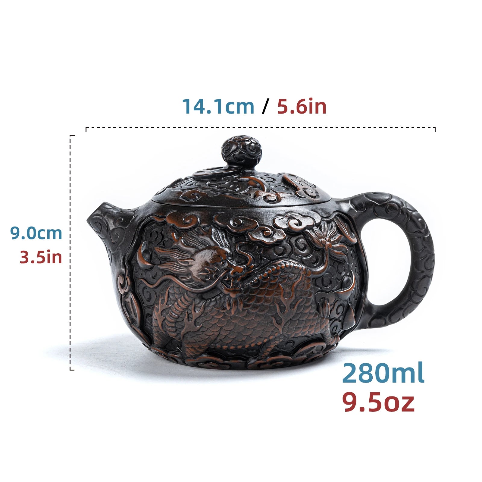 Kylin Teapot,280ml /9.5oz