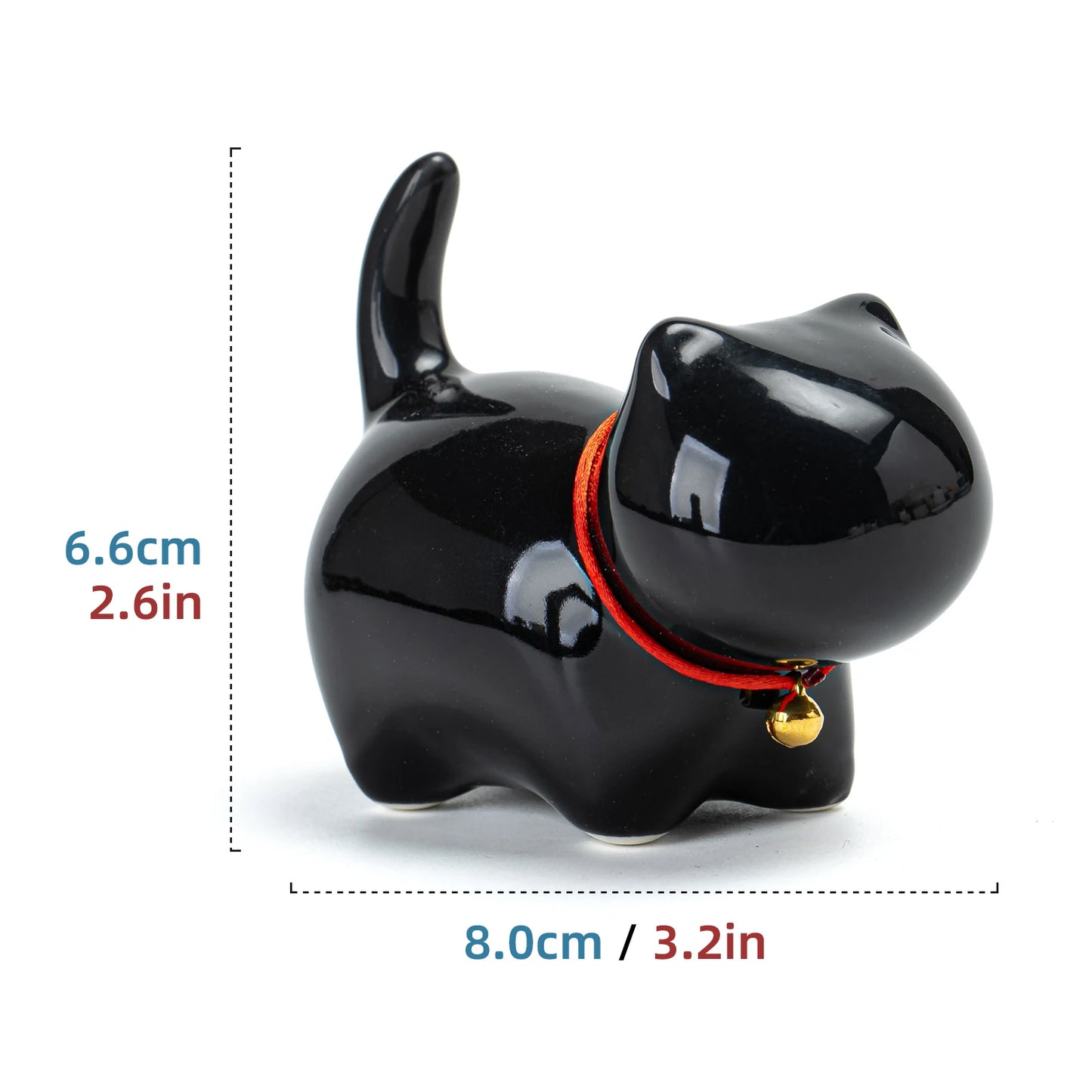 Adorable Cat Black Teapet