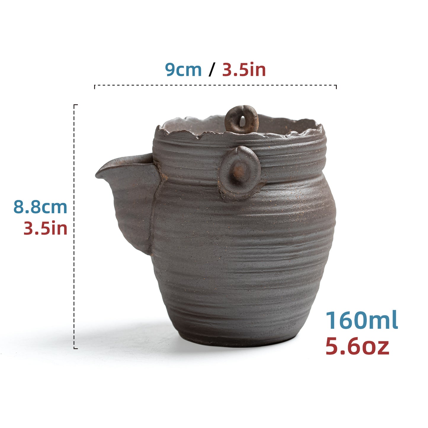 Rough Handshape Tea Pot 160ml