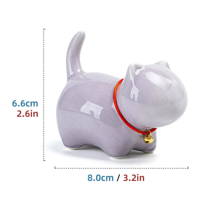 Adorable Cat Purple Teapet