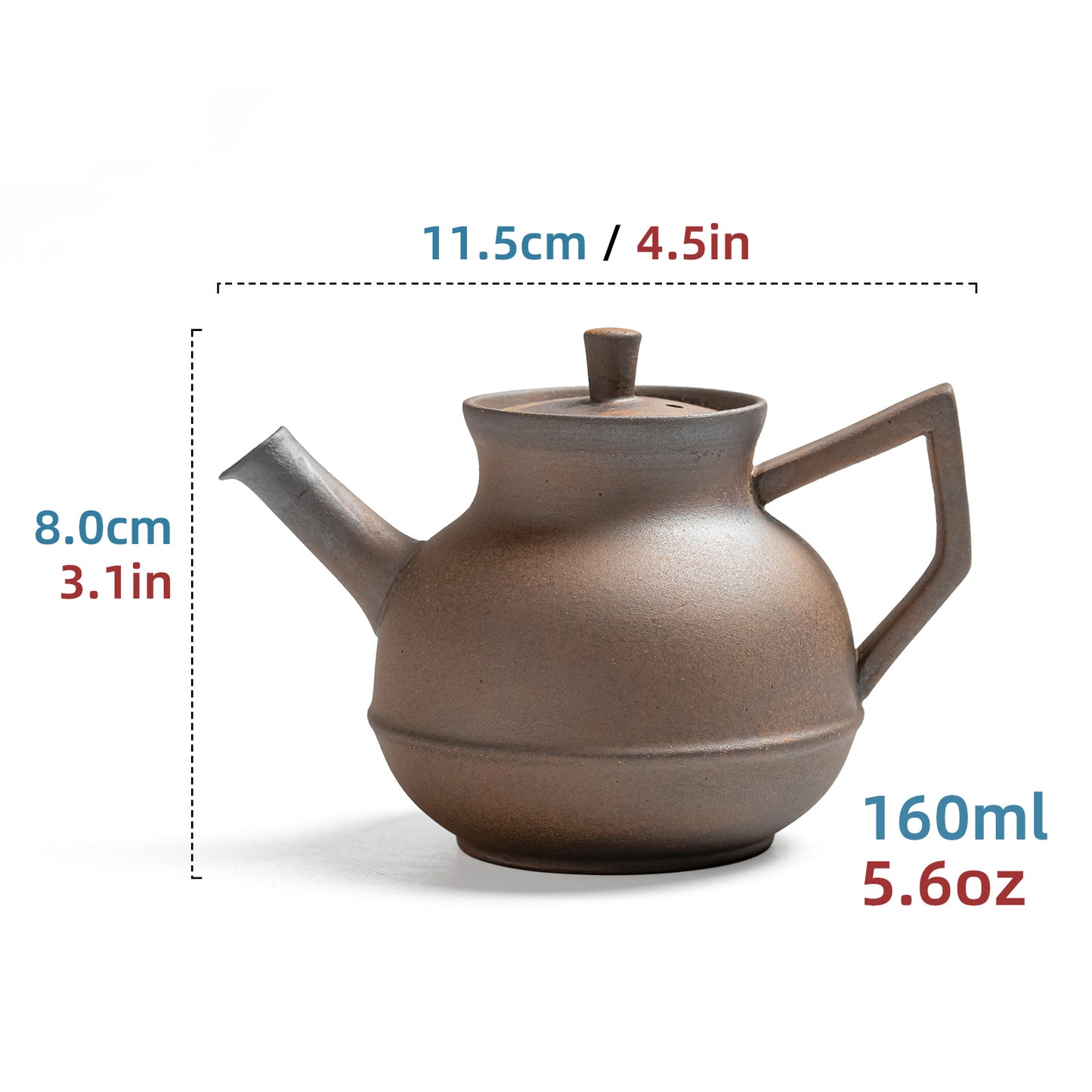 Rough Stone Tea Pot 160ml