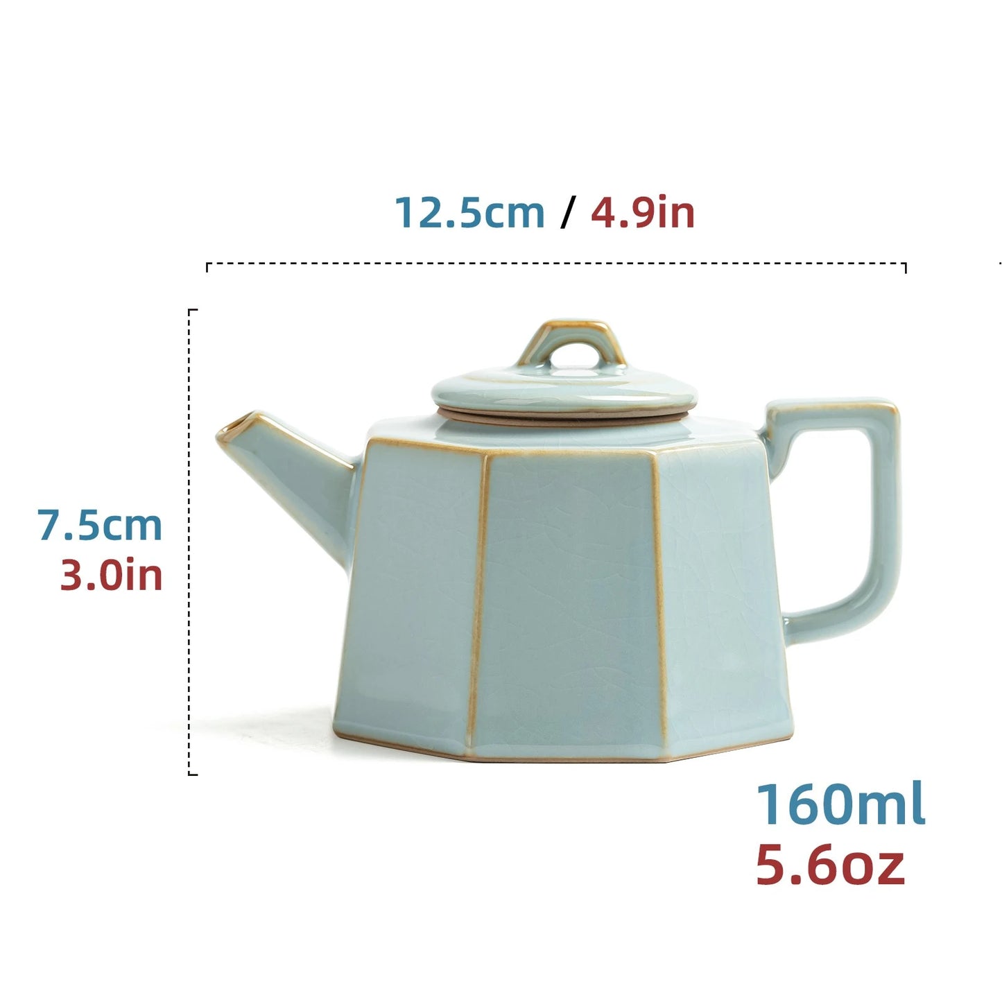 Azure Elegance Teapot 160ml