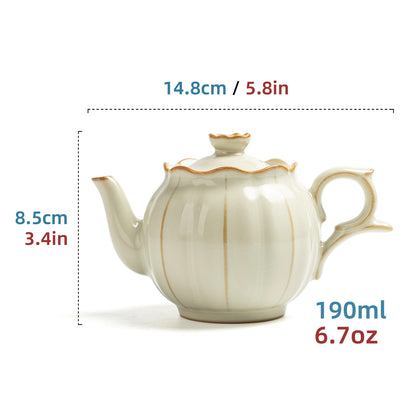 Ivory Grace Teapot 190ml