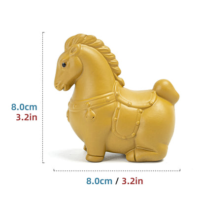 Yellow Horse Teapet