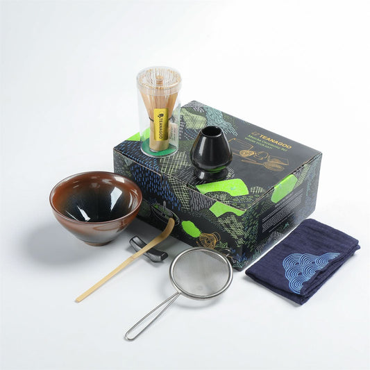 Matcha Set-Beginner Set Traditional Brown