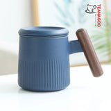 Ceramic Tea Mug with Infuser & Box Packing