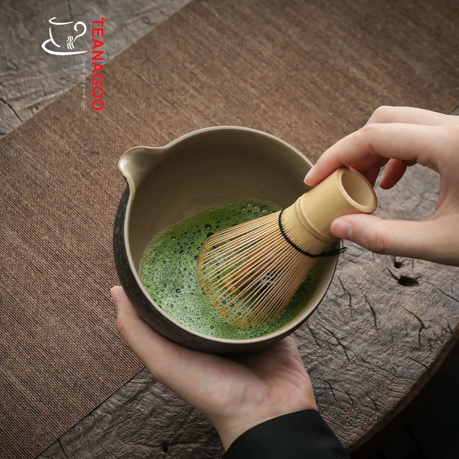 Japanese Matcha tea Sets Bamboo Brush Tea Set Japan Tea Set