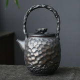 Handcrafted Gilt Iron Glaze Kiln Change Ceramic Teapot