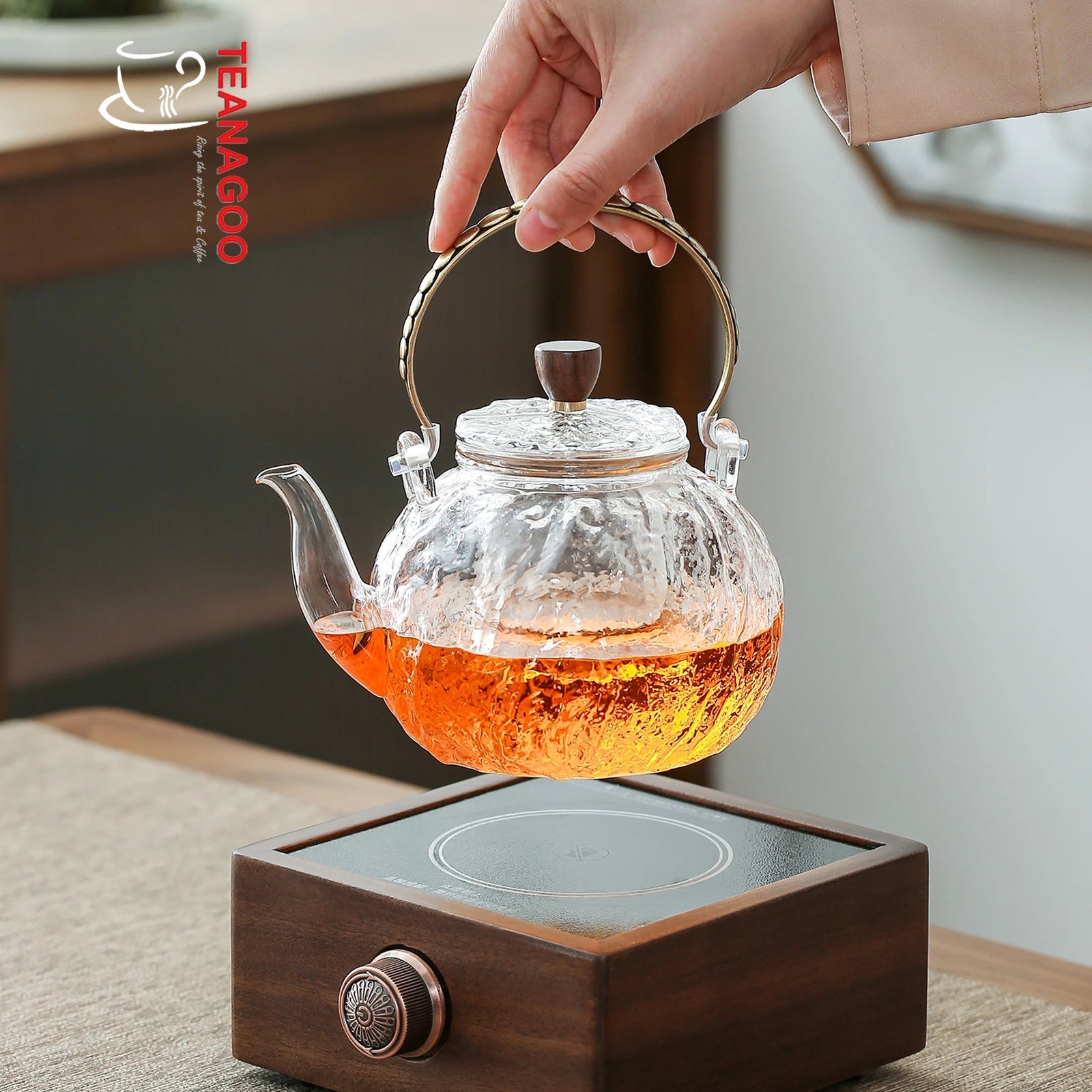 Glass Teapot, High Temperature Resistant Teapot, Household Large