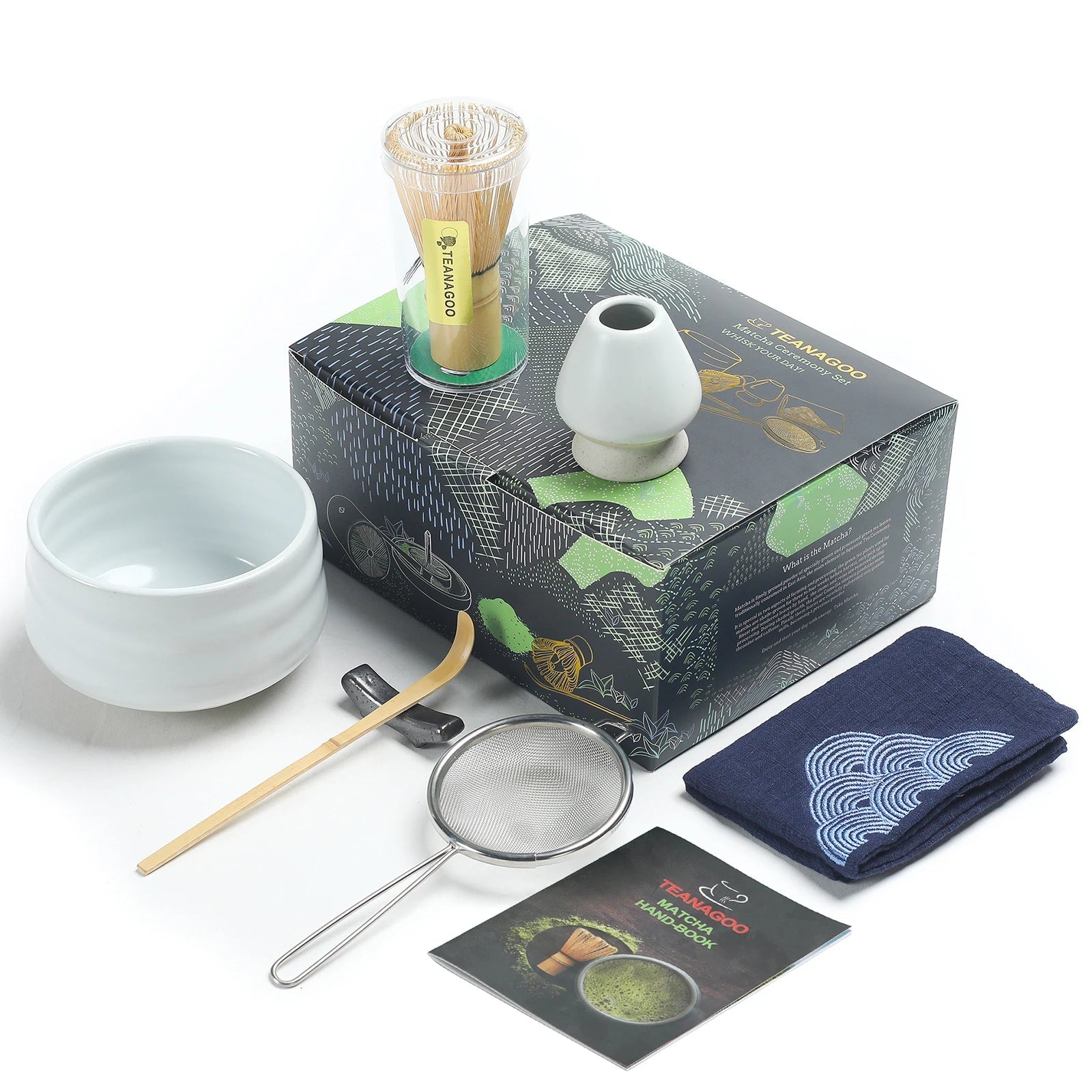 Japanese Matcha Ceremony Set, 7pcs/set, Various color, TG-N5