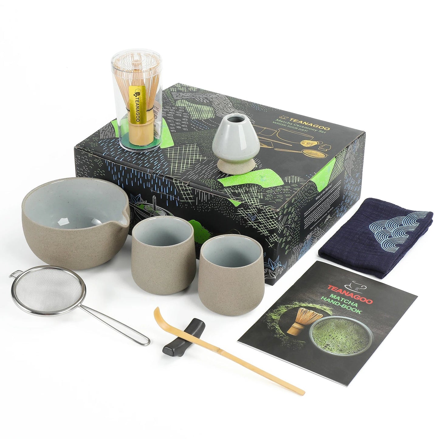 TEANAGOO service à thé japonais, bol à Matcha, fouet en bambou